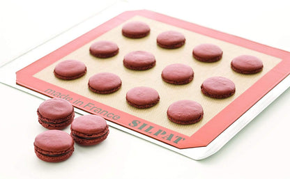 Silpat Nonstick Baking Mat Set - Half Size 11.6 x 16.5 Inch for 13 x 18 Inch Pans | Set of 2