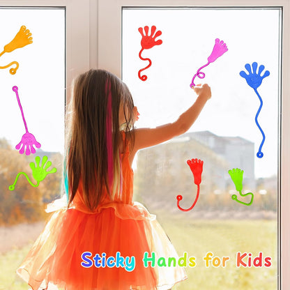 PICcircuit Sticky Hands - Bulk 30 PCS Stretchy Party Favors for Kids | Classroom Prizes & Birthday Gifts