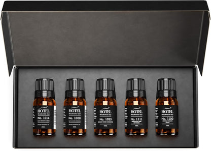 AirScent Hotel Diffuser Oil Gift Set - Luxurious Fragrance Collection | 10 mL, Inspired by Baccarat NYC & Capri Brezza