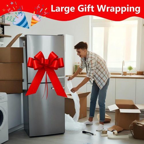 Big Car Bow - 30 Inch Giant Gift Bow for Cars | Perfect for Birthdays, Weddings & Holidays (Red)