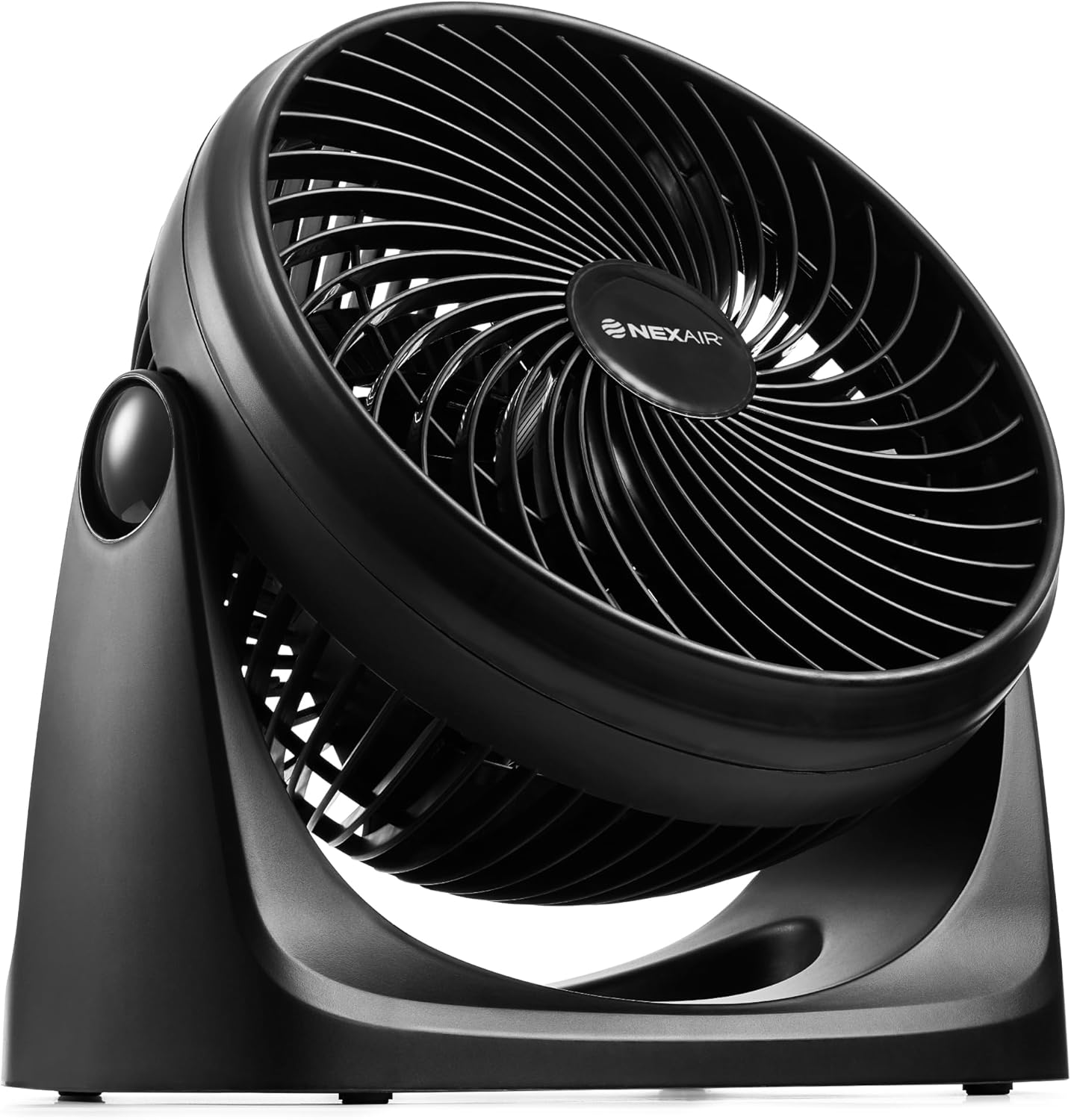 NEXAIR 7" Portable Turbo Fan - 3 Speed Adjustable Air Circulator | Quiet & Durable for Home & Office