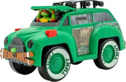 Teenage Mutant Ninja Turtles | Turtle Party Cruiser with Lights & Sounds | Vintage Interactive Play for Ages 3+