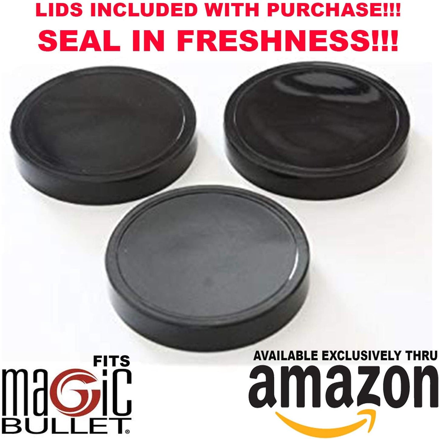 Skiennix 16oz Blender Cups - 6 Piece Set with Lids for Magic Bullet | Replacement Cups Included