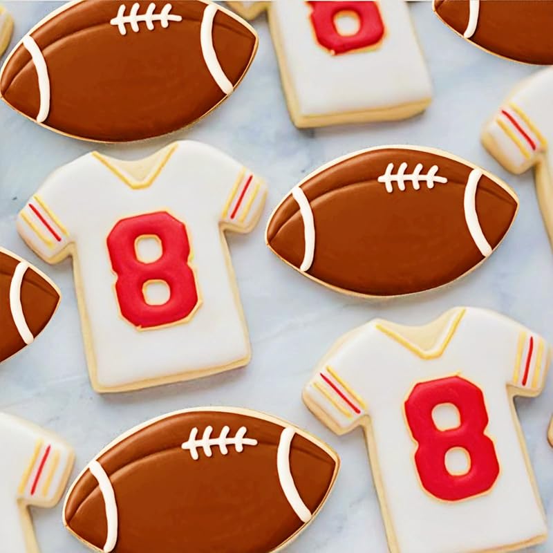 Football Cookie Cutters 2 Pcs Set - with Jersey Variation