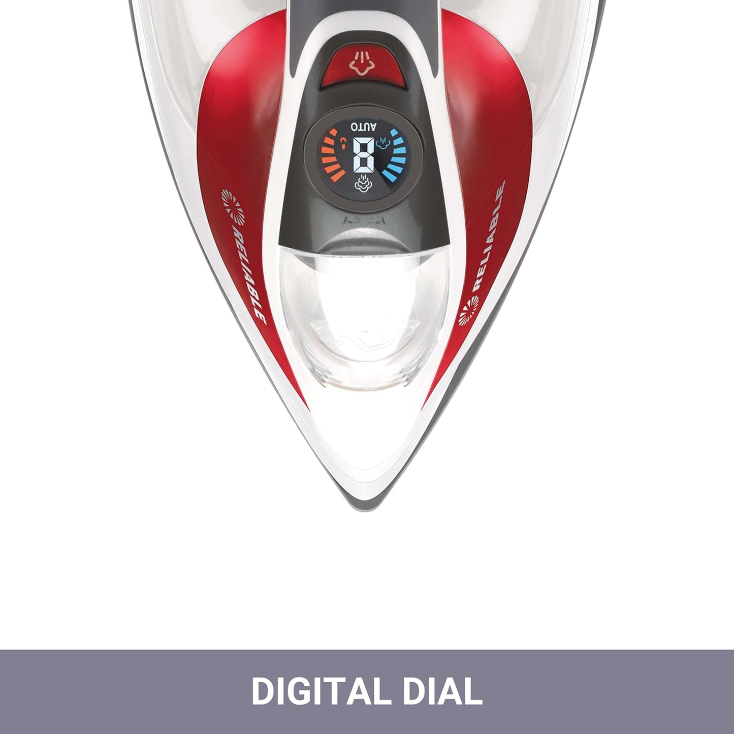 Reliable Velocity 270IR Steam Iron - Compact Auto Control Vapor Generator with Sensor Technology, 8 Heat Settings