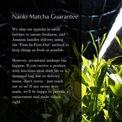 Naoki Matcha Superior Ceremonial Blend – Authentic Japanese First Harvest Ceremonial Grade Matcha Green Tea Powder from Uji, Kyoto (40g / 1.4oz)