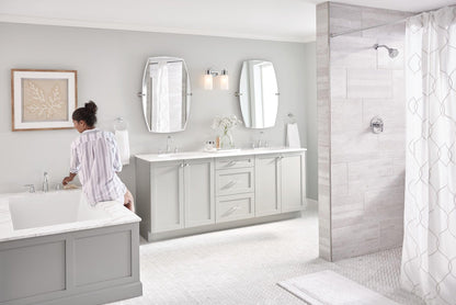 Moen Gibson Chrome Posi-Temp Pressure-Balancing Modern Valve Handle Only Trim, Valve Required, T2901