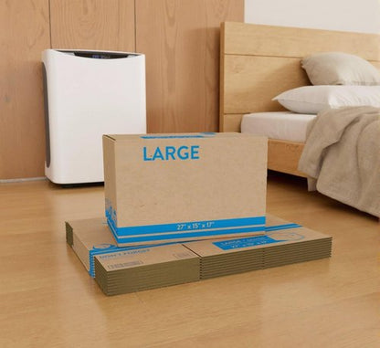 Large Moving Boxes by [Brand Name] - Heavy Duty 27x15x17 Inches | 10 Pack for Easy Packing & Shipping