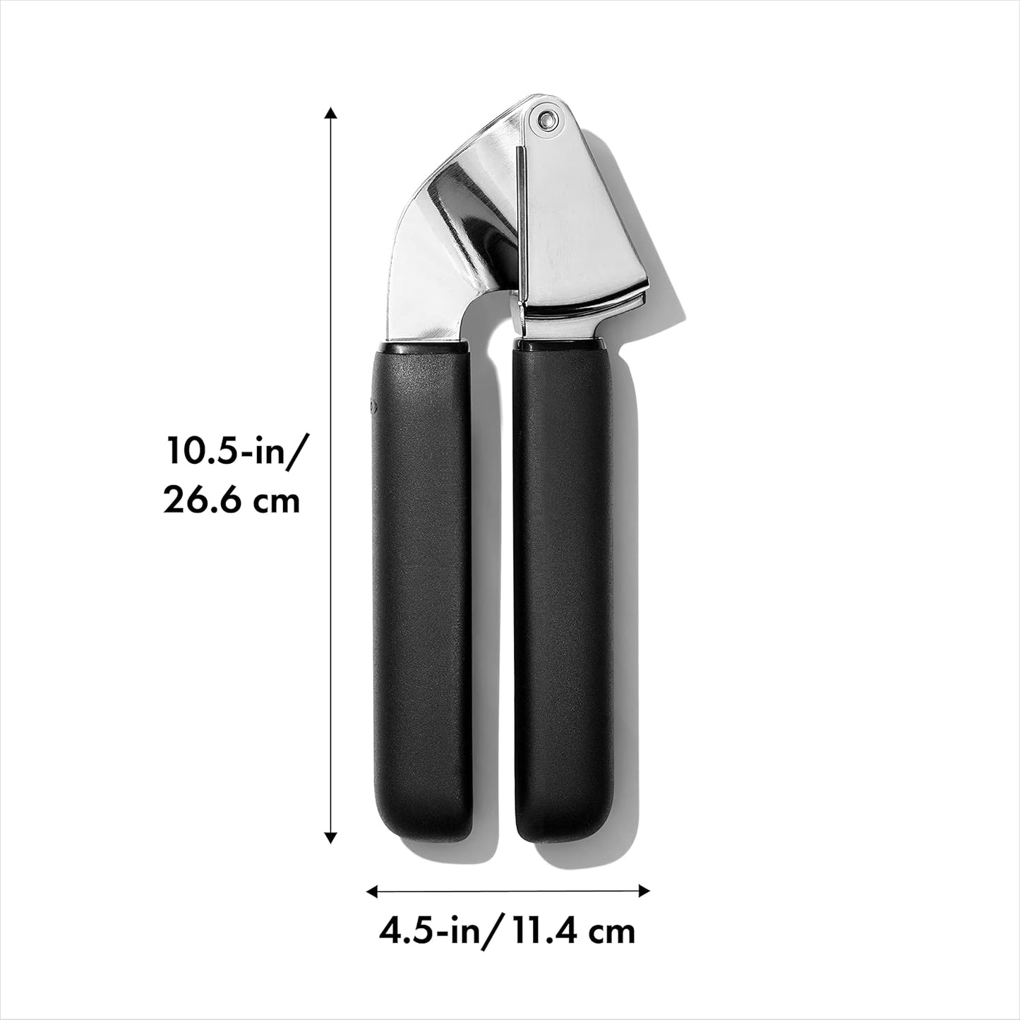 OXO Good Grips Garlic Press - Durable Stainless Steel Design for Effortless Crushing