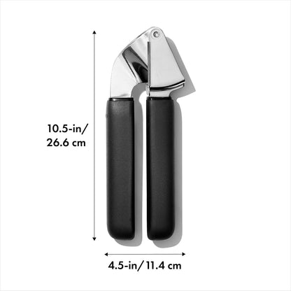 OXO Good Grips Garlic Press - Durable Stainless Steel Design for Effortless Crushing