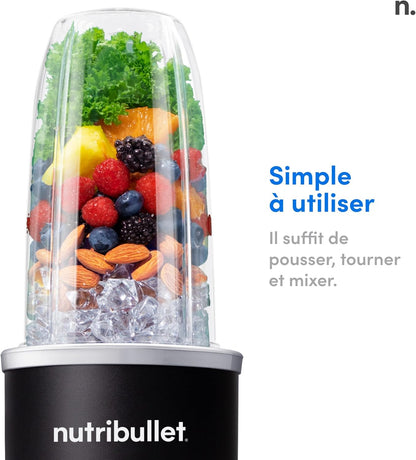 Nutribullet Pro+ 1200 Watt Personal Blender - Pulse Function | Sleek Black Design