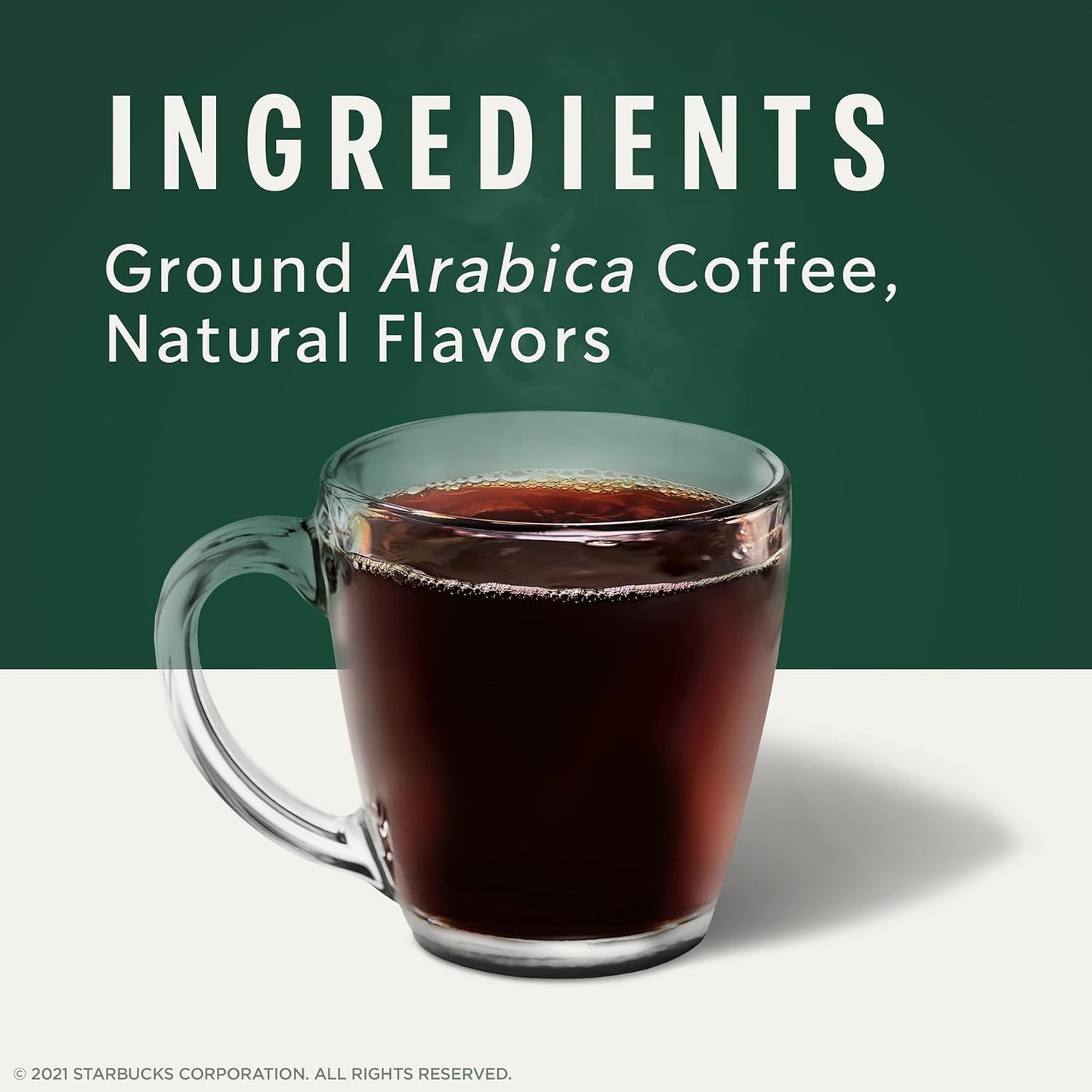 Starbucks K-Cup Coffee Pods - Vanilla Flavored Hot or Iced Coffee | 60 Count Pack