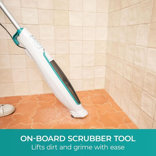 Kenmore SM2060 Steam Mop - Lightweight Floor Cleaner with Easy Scrubber & 2 Washable Pads | Quick-Heating for Hardwood & Tile