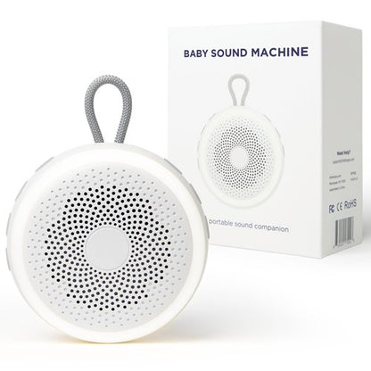 LittleHippo White Noise Machine | Portable Sound Machine for Babies, Kids, Adults | Sleep Soother | 19 Soothing Sounds | Long Battery Life | Travel, Registry, Baby Shower, Gift
