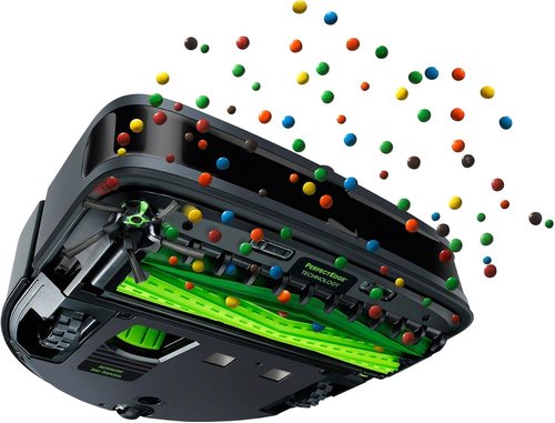 iRobot Roomba S Series Replacement Dual Multi-Surface Rubber Brushes - Authentic Green Parts