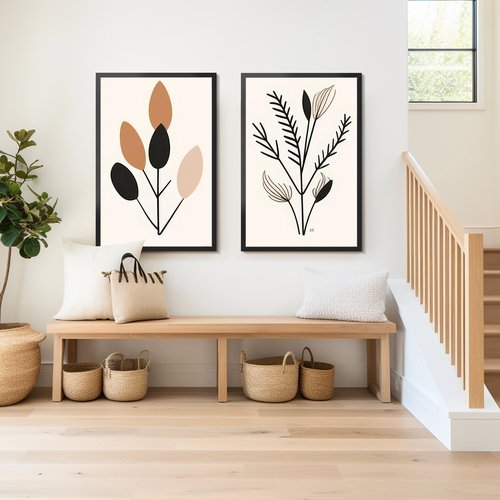 LaVie Home 19x25 Picture Frame for Wall Display, 19x25 Black Picture Frame with HD Plexiglas, 19 x 25 Poster Frame 1 Pack, Display Frame for Vertical or Horizontal, Classic Collection