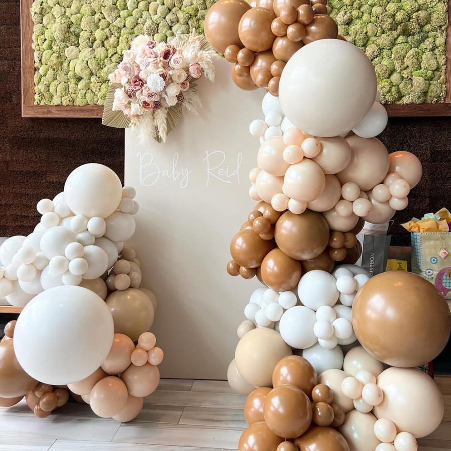 Skiennix 120pcs Nude Balloons - Boho Neutral Balloon Arch Kit for Weddings & Parties | 5-18 Inch Sizes