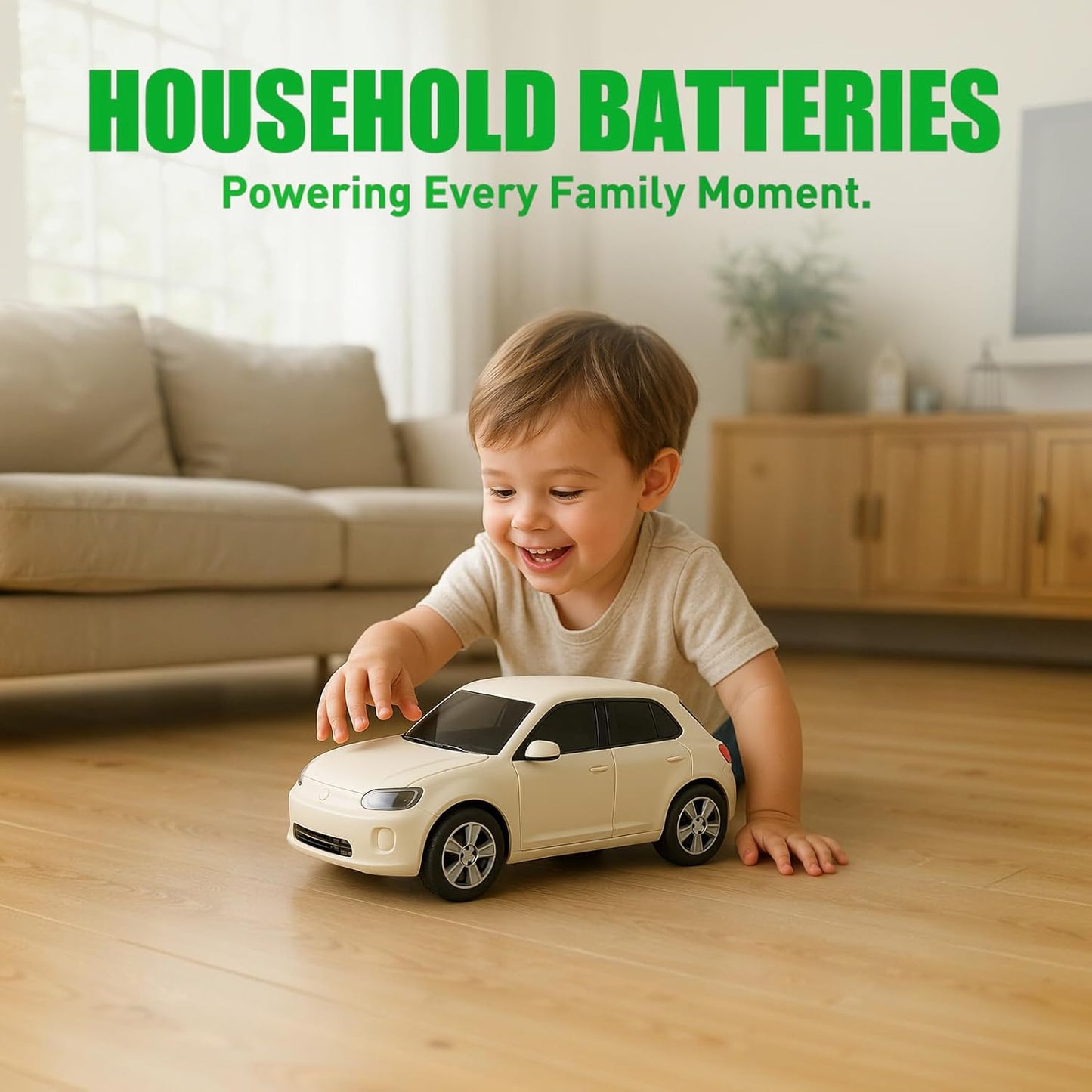 Rechargeable AA Batteries by [Brand Name] - 2800mAh High Capacity NiMH | Long-Lasting Power for Household & Gaming