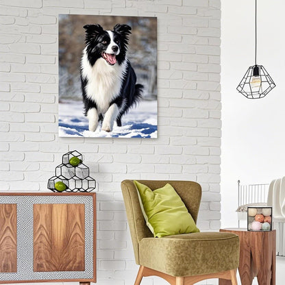 Personalized Canvas Print by [Brand Name] - Custom Photo Wall Art for Bedroom & Living Room | 16" W x 24" H