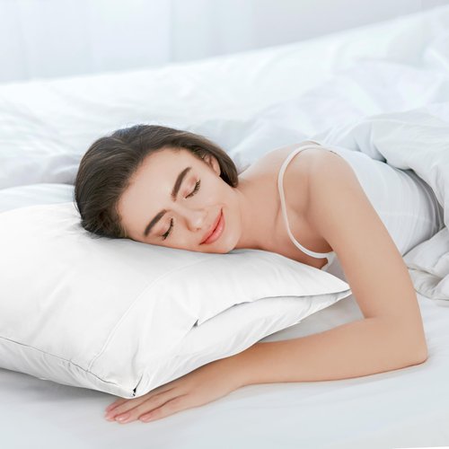 Utopia Bedding King Pillow Cases - 6 Pack - Envelope Closure - Soft Brushed Microfiber Fabric - Shrinkage and Fade Resistant Pillow Covers King Size 20 X 40 Inches (King, White)
