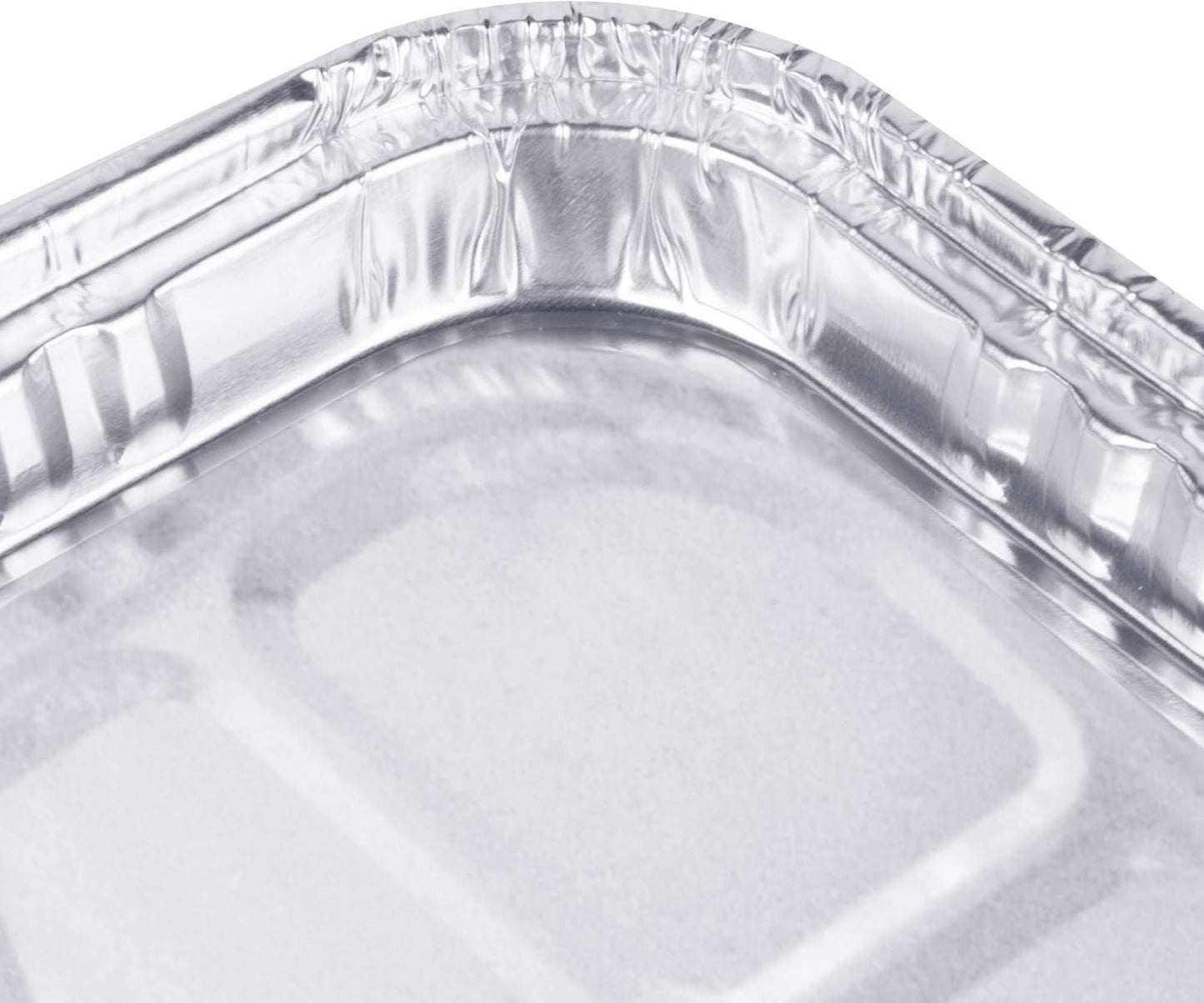 Regine Switzerland Disposable Aluminum Foil Baking Sheets - 1/4 Size Cookie Trays | Heavy Duty Nonstick, 12.8” x 8.9”