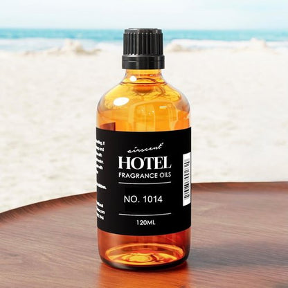 AirScent Hotel Diffuser Oil No. 1014 - Premium Fragrance Oil for Ultrasonic Diffusers | 120 mL, Lemon & Sea Breeze