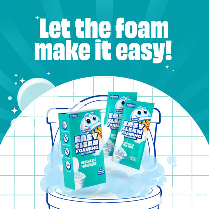 Scrubbing Bubbles Easy Clean Foaming Toilet Bowl Cleaner, Easy Drop In Powder Pouches, 100g (2 Pouches)