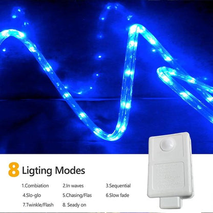LED Rope Lights - 150ft Connectable & Flexible Tube Lights with 8 Modes | Waterproof for Outdoor & Indoor Use (Blue)