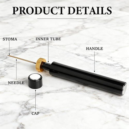 2PCS Aeropop Wine Opener, Needle Type Wines Bottle Openers, Travel Portable Pocket Air Pressure Pump Wine Bottle Opener for Home, Restaurant, Party