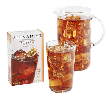 China Mist Iced Tea Brew at Home Iced Tea, Passion Fruit, 2 Ounce Packages (Pack of 2)