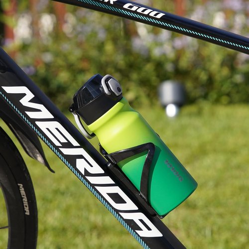 BJPKPK Insulated Water Bottle - 18oz Stainless Steel Flask with Straw & Carry Handle | Mint Color