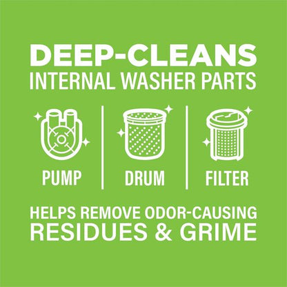 Affresh Washing Machine Cleaner - Eliminates Odor-Causing Bacteria & Grime | 12 Time Release Tablets, 1 Year Supply