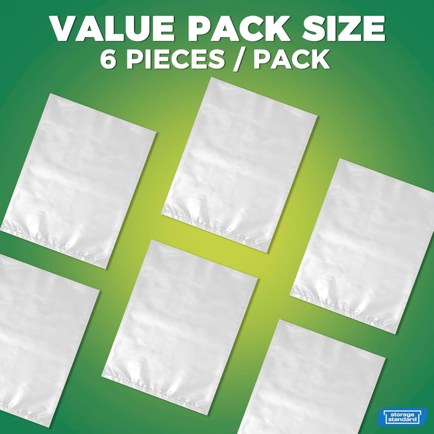 Storage Standard Large Clear Plastic Bags - Waterproof Heavy-Duty Zip Ties for Luggage & Travel Gear | 40 x 60 Inches
