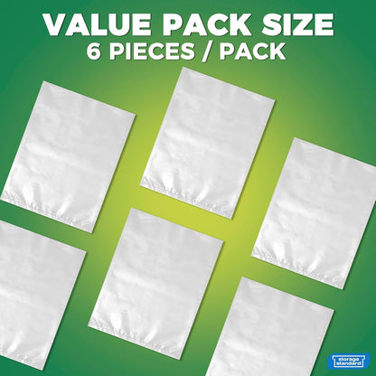 Storage Standard Large Clear Plastic Bags - Waterproof Heavy-Duty Zip Ties for Luggage & Travel Gear | 40 x 60 Inches