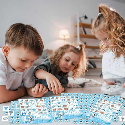 Snowman Christmas Bingo Game - Fun Holiday Party Game for 24 Players | Perfect for Family Activities