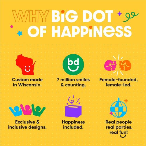 Big Dot of Happiness Hippity Hoppity - Easter Bunny Party Decorations for Women and Men - Wine Bottle Label Stickers - Set of 4