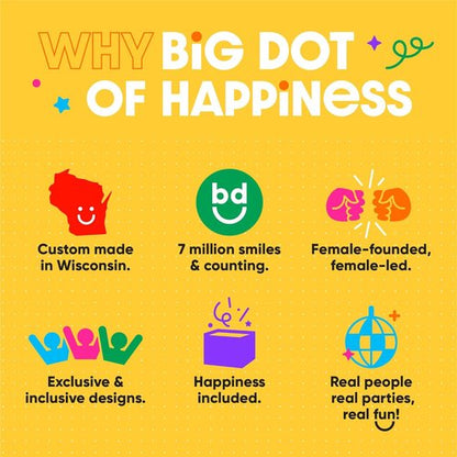 Big Dot of Happiness Hippity Hoppity - Easter Bunny Party Decorations for Women and Men - Wine Bottle Label Stickers - Set of 4