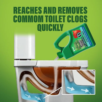Green Gobbler Liquid Toilet Plunger | Clog Remover | Safe for Toilets and Septic | No Plunger Needed | 5 Uses