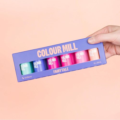 Colour Mill Oil-Blend Food Coloring - Fairytale 6 Pack | 20 Milliliters of Vibrant Colors