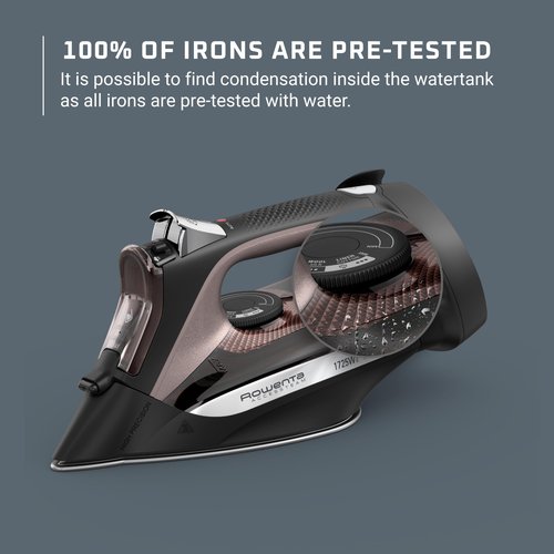 Rowenta AccessSteam Cordreel Steam Iron for Clothes, Anti-Drip Protection, Clothes Iron with Steamer, DW2459U1