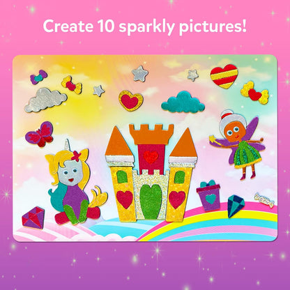 Skillmatics Foil Fun - No Mess Unicorns & Princesses Art Kit | Creative DIY Activity for Kids Ages 4-9