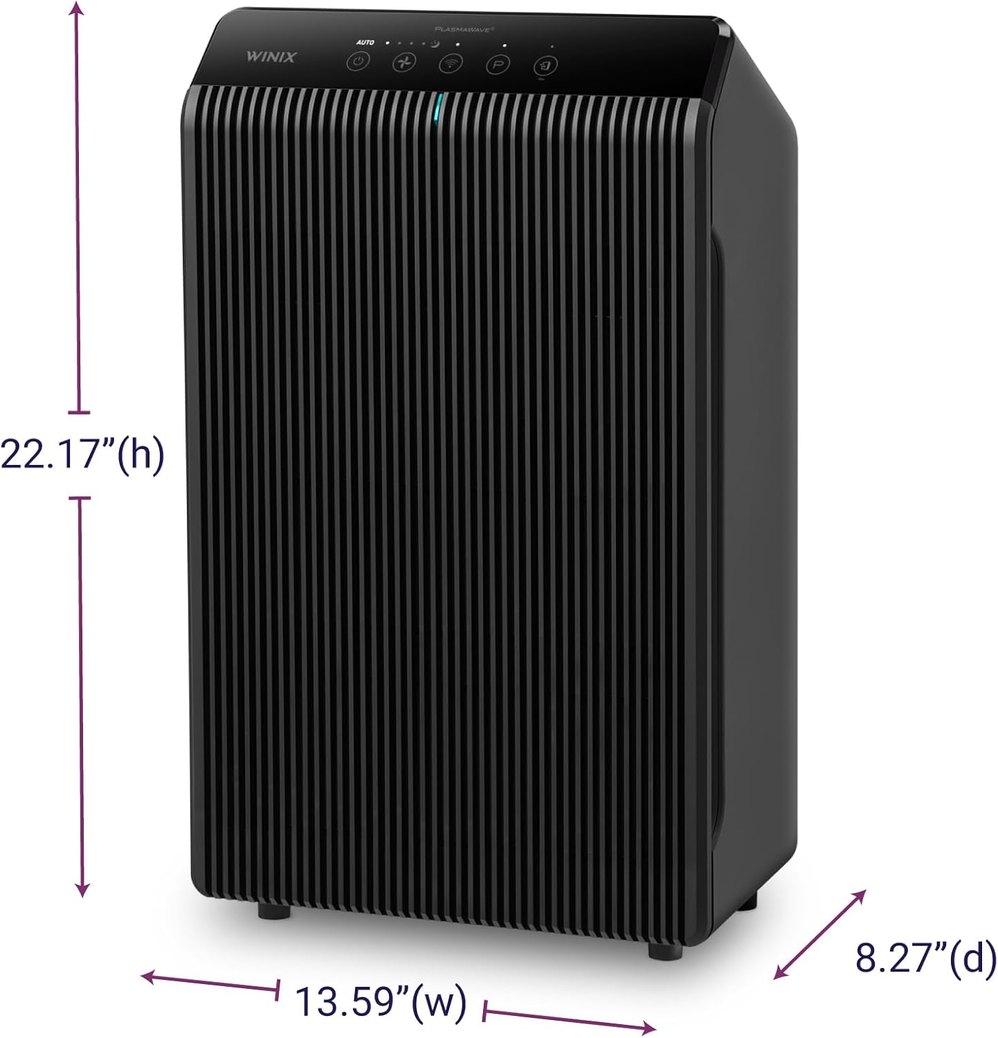 WINIX 5510 Air Purifier - True HEPA Filtration & High Deodorization for Large Rooms Up to 1881 Ft²