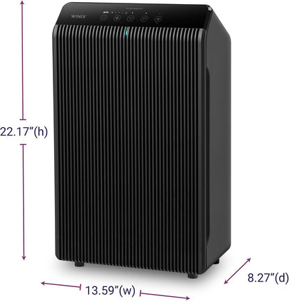 WINIX 5510 Air Purifier - True HEPA Filtration & High Deodorization for Large Rooms Up to 1881 Ft²