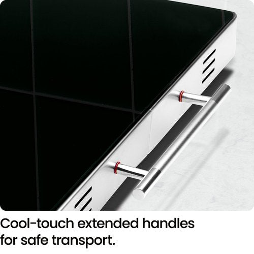 Chefman Electric Warming Tray with Adjustable Temperature Control, Perfect For Buffets, Restaurants, Parties, Events, and Home Dinners, Glass Top Extra Large 21” x 16” Surface Keeps Food Hot – Black