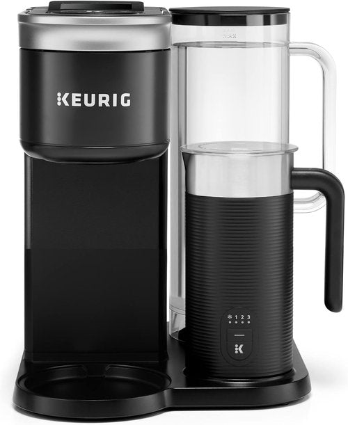 Keurig K-Café SMART Coffee Maker - WiFi Compatible Latte & Cappuccino Machine, 6 Brew Sizes, Black