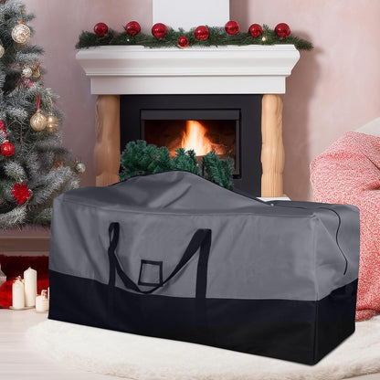 Skiennix Christmas Tree Storage Bag - Extra Large 600D Oxford for 9 Ft Trees | Waterproof & Zippered