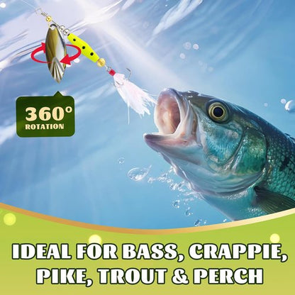 Fishing Advent Calendar 2026 - 24-Day Countdown Fishing Lure Tackle Kit for Men | Perfect Christmas Gift for Dad