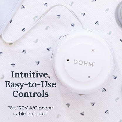 Yogasleep Dohm UNO White Noise Sound Machine - Real Fan for Non-Looping Sound | Travel & Sleep Aid