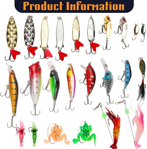 Fishing Advent Calendar 2026 - 24 Days of Fishing Gifts for Men | Tackle & Lures Countdown Set