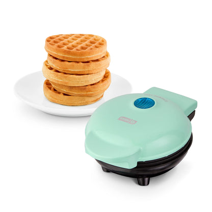 DASH Rapid Egg Cooker + DASH Mini Waffle Maker - Individual Egg Cooker and Waffle Iron